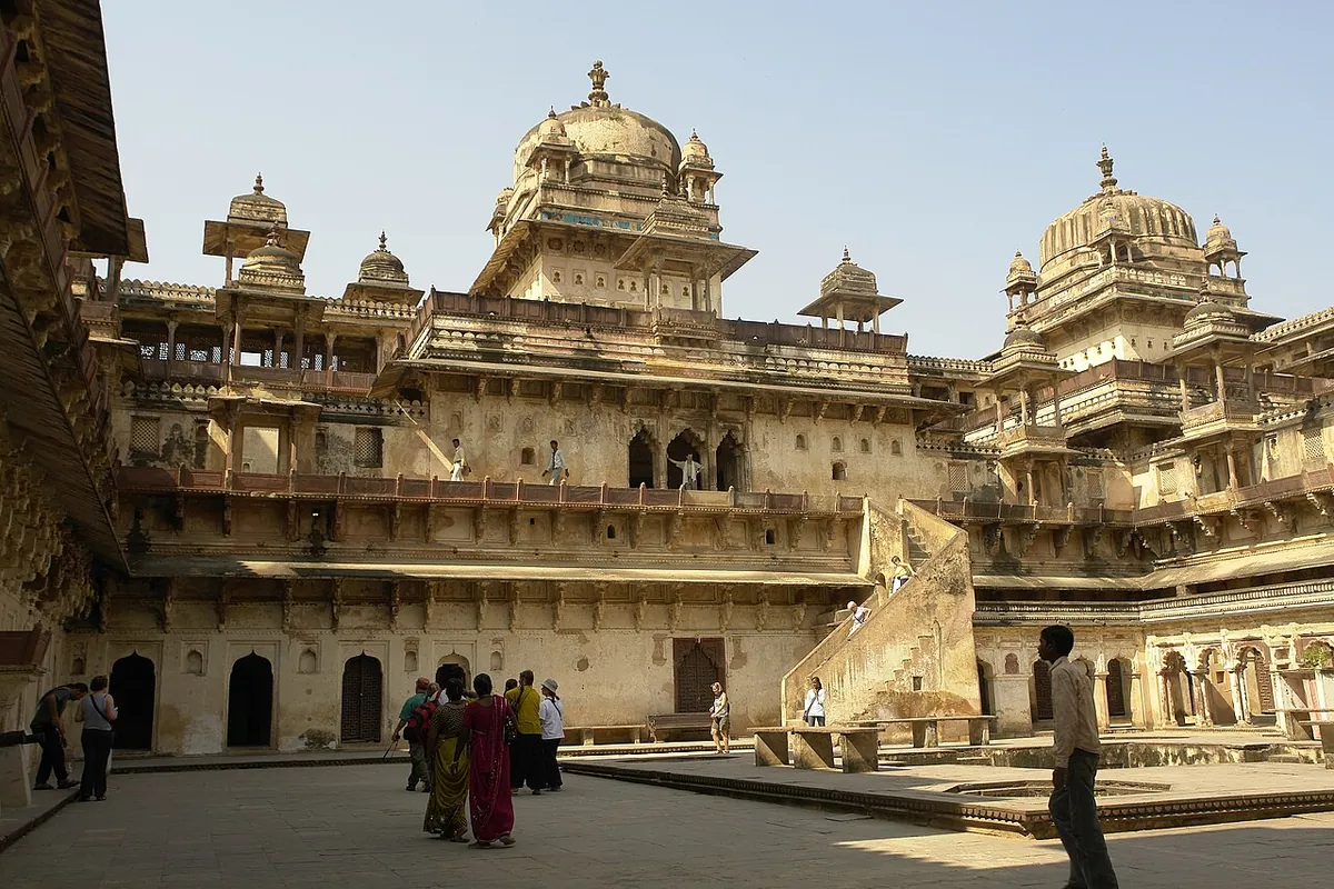 Jahangir Mahal palace in Orchha